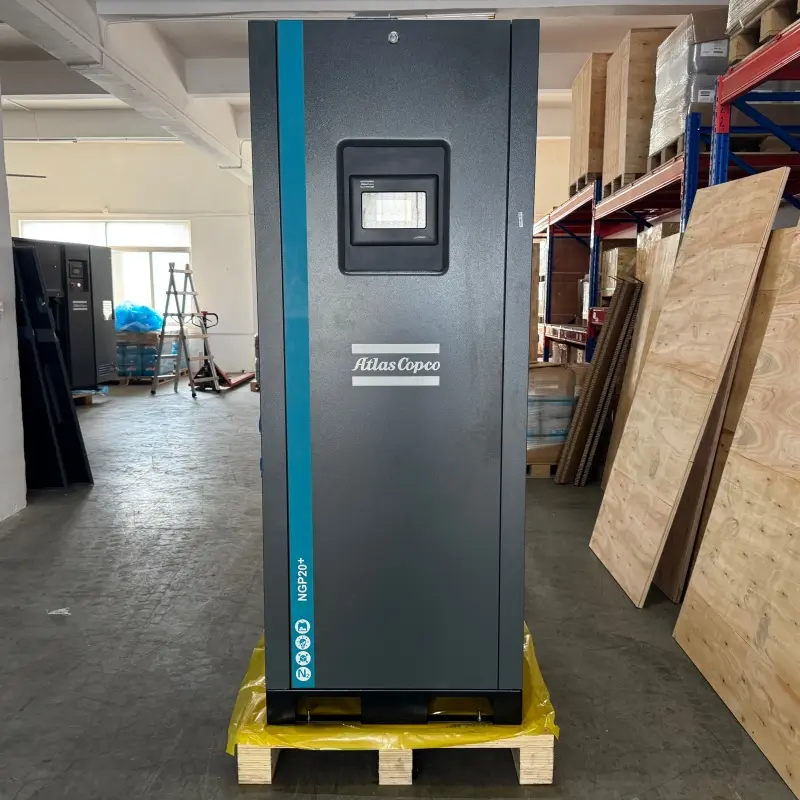 Atlas Copco NGP20+ PSA नाइट्रोजन जेनरेटर साइट औद्योगिक N2 आपूर्ति वास्तविक
